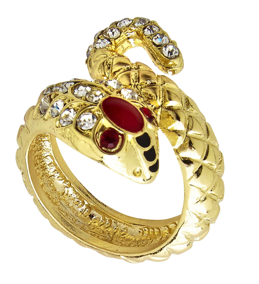 Anello Serpente – Accessorio Costume Carnevale Egiziana – PS 10527