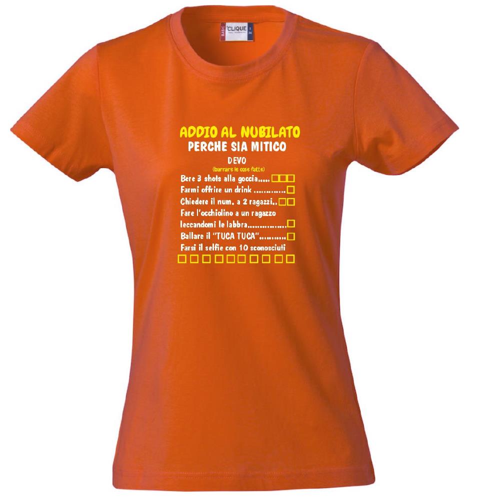 T-Shirt Addio al Nubilato “Cose da Fare Prima di Sposarsi” – PS 28870-017