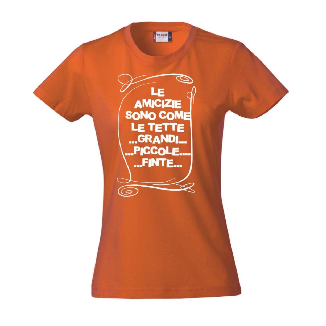 T-Shirt Donna “Le Amicizie Sono Come…” – Maglietta Divertente – PS 28870-012