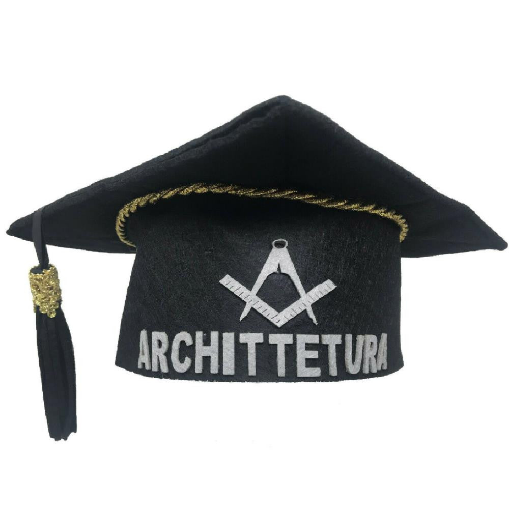 Cappello Laurea Tocco Personalizzato con Scritta – PS 40633