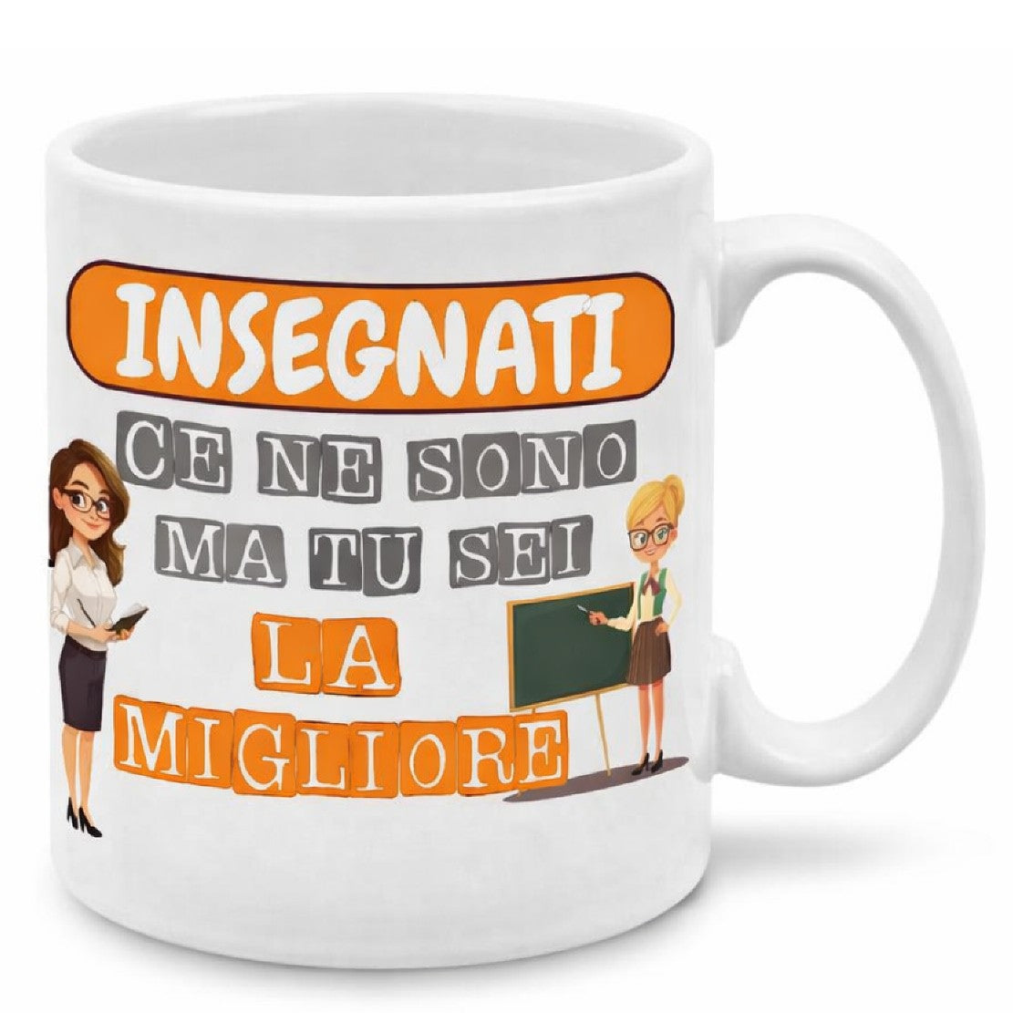 Tazza “Ce Ne Sono Tanti Ma Tu Sei Il Migliore” – Personalizzabile per Ogni Professione – PS 09370-BS-MIGLIORE