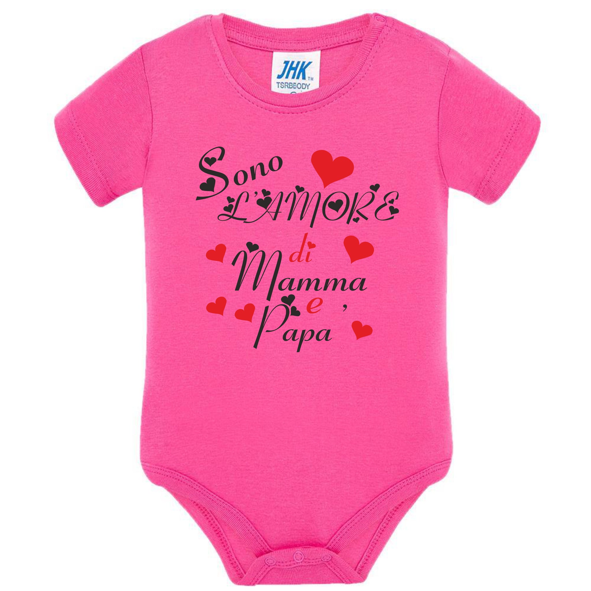 Body Neonato Personalizzato “Sono L’Amore Di Mamma e Papà” Festa della Mamma e Festa del Papà PS 28180-0018