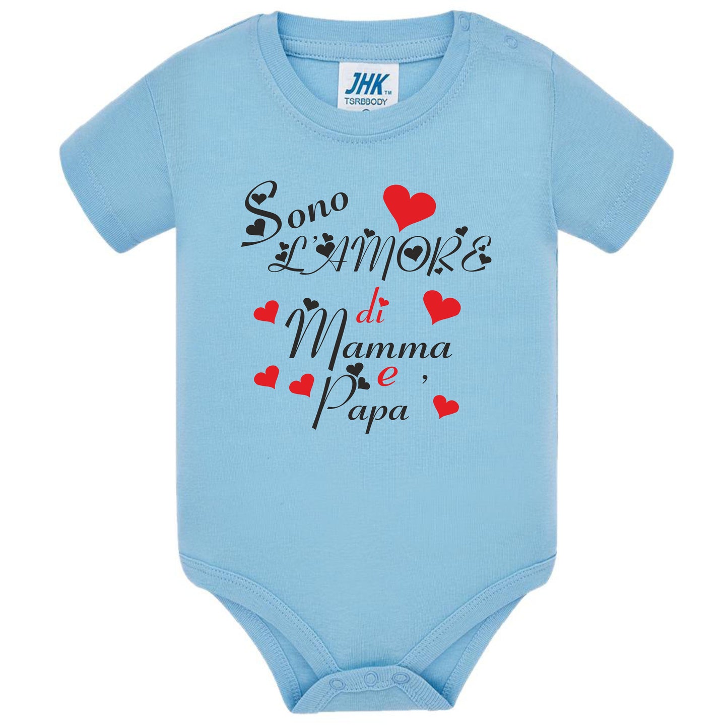 Body Neonato Personalizzato “Sono L’Amore Di Mamma e Papà” Festa della Mamma e Festa del Papà PS 28180-0018