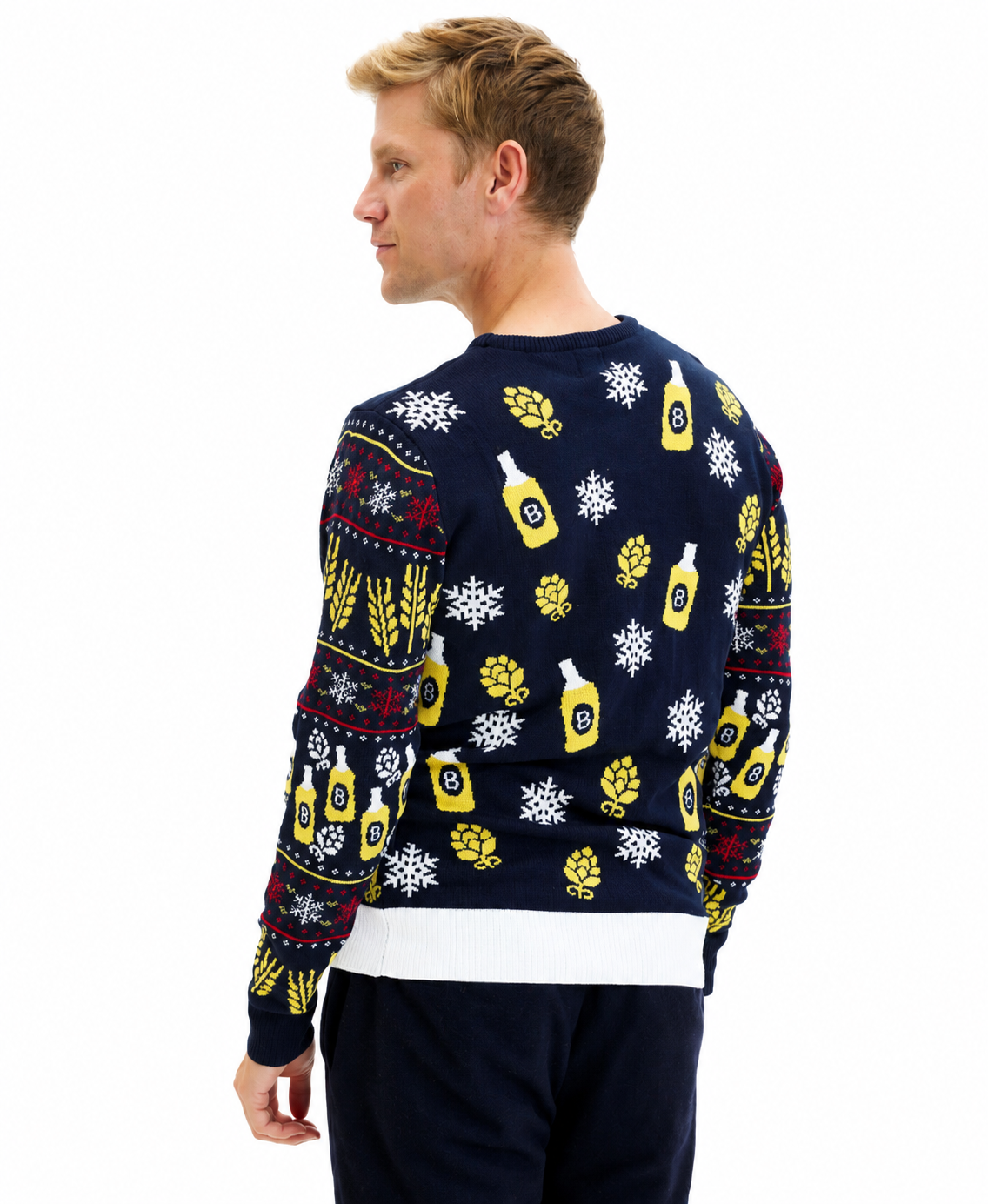 Maglione Natalizio Con Luci a LED Babbo Natale – PS 33623