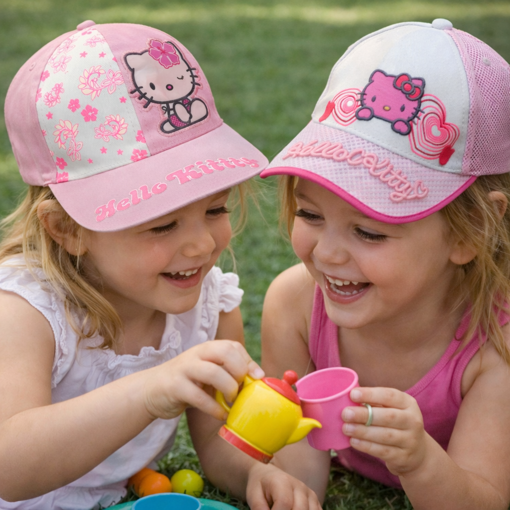Cappellino Hello Kitty Bambina – Modello a Scelta – PS 08264