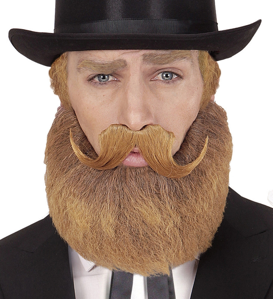 Barba e Baffi Mustacchi Storici ’700 / ’800 – Accessori Carnevale – PS 10838