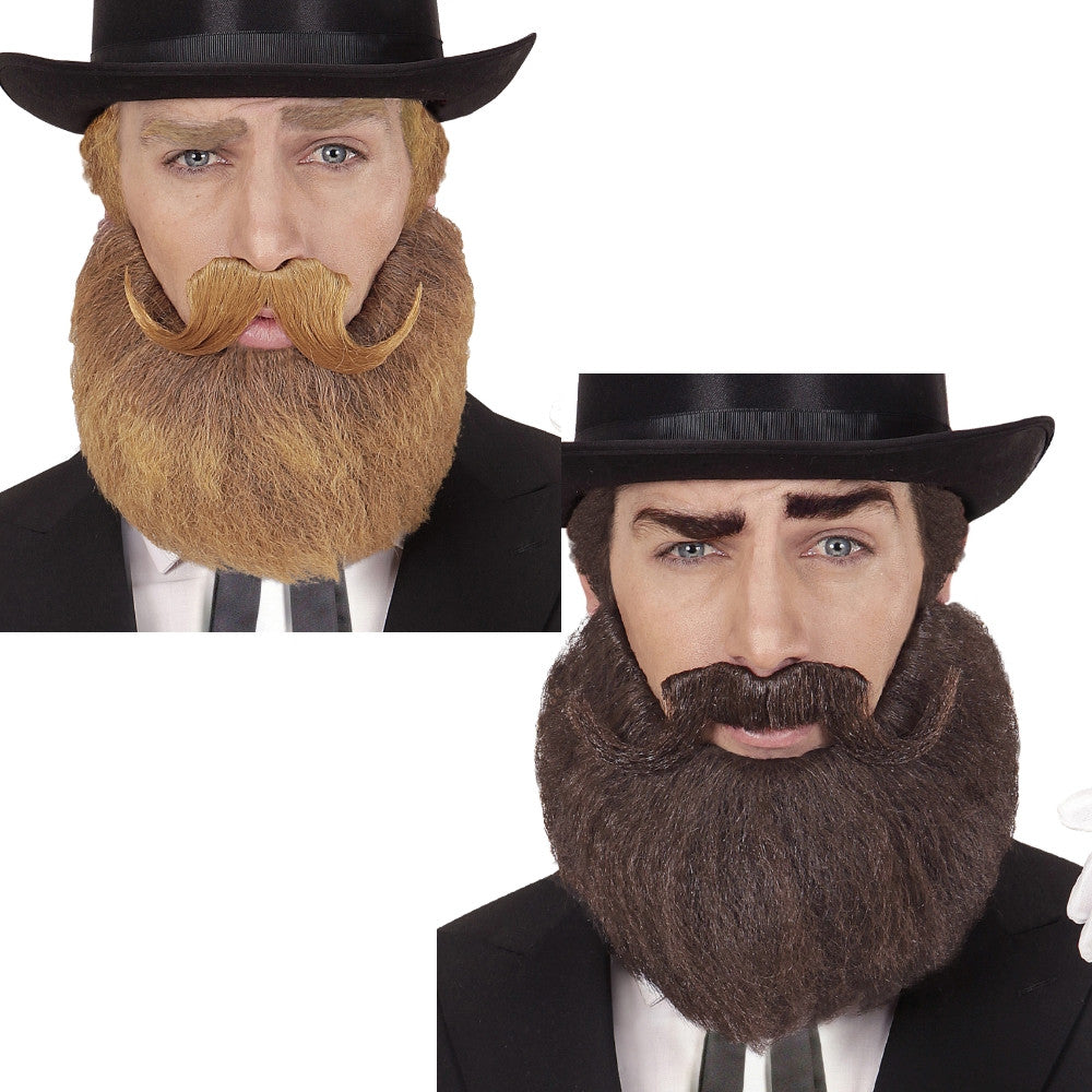Barba e Baffi Mustacchi Storici ’700 / ’800 – Accessori Carnevale – PS 10838