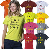 T-Shirt Donna “2 di Picche – Solo l’Asso Prende Tutto” – PS 28870-005