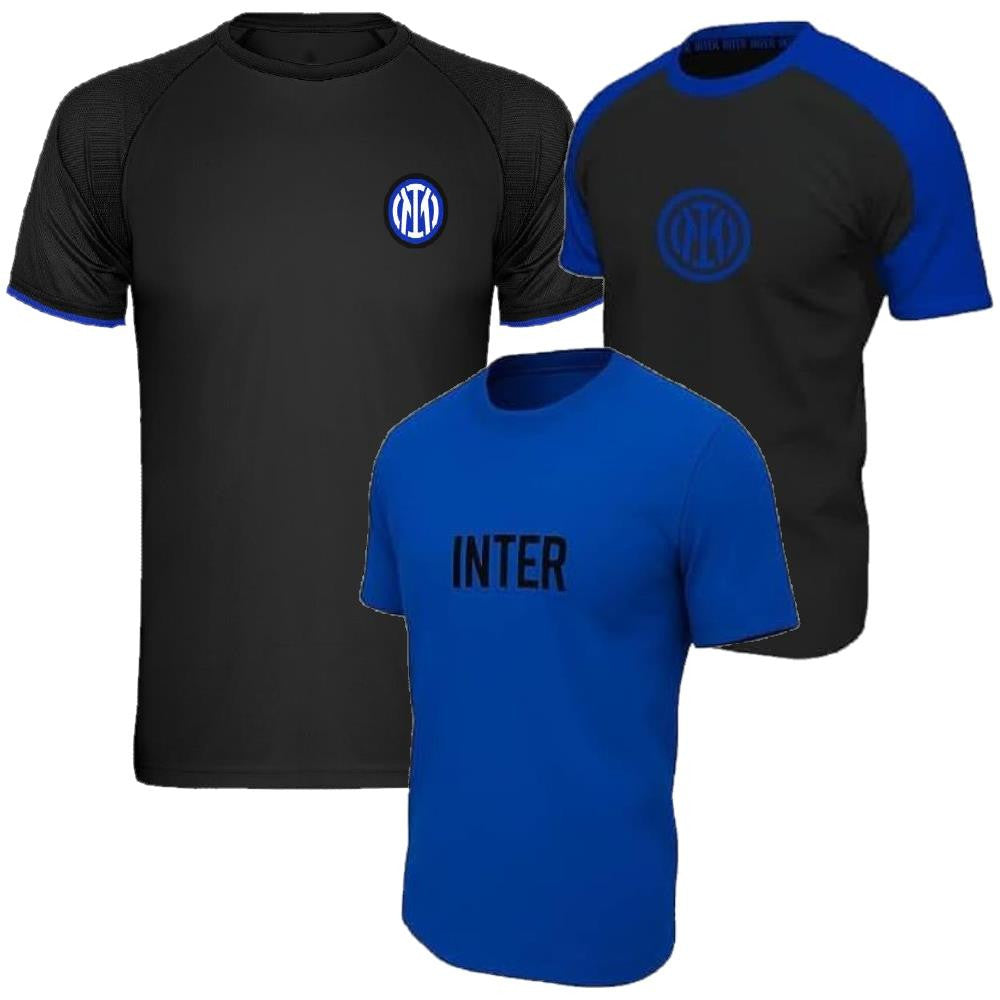 T-Shirt Uomo FC Internazionale in Cotone – Prodotto Ufficiale FC Internazionale PS 46678-BS