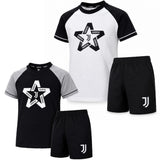 Pigiama Corto Juventus  Bambino – 100% Cotone Personalizzabile – PS 40777