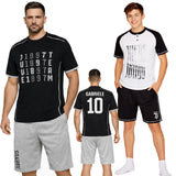 Pigiama Juventus T-Shirt + Pantaloncini – Personalizzabile con Nome e Numero – PS 30060