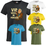 T-Shirt Personalizzabile “VIP Vecio in Pension” – Personalizzabile con Nome – PS 27431-A132
