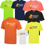 Maglia Tecnica “Distruttore di Padel” T-Shirt Sportiva Maniche Corte Personalizzabile Con Nome PS 37717-001
