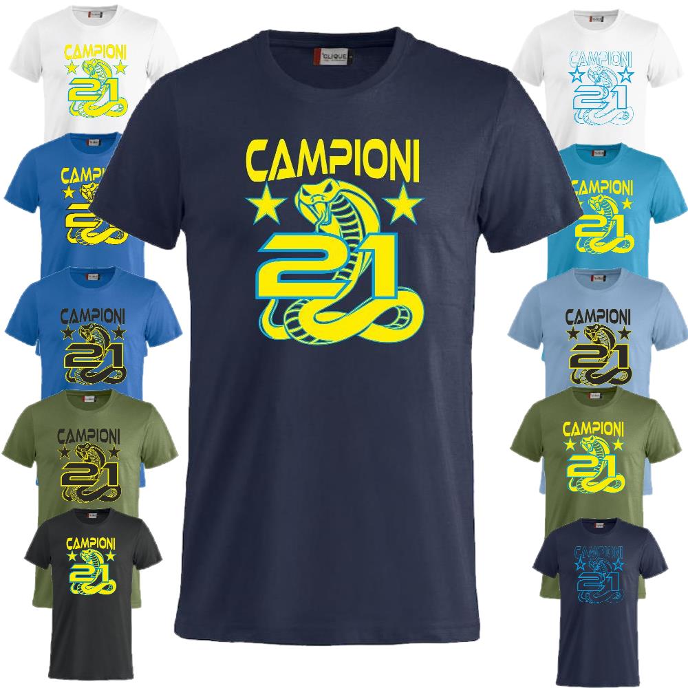 T-Shirt Inter Campioni d’Italia 2025/2026 – Seconda Stella 21 Scudetti “Limited Edition” – PS 27431-INT07