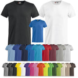 T-Shirt Unisex in Cotone Pettinato con Colletto Elasticizzato – Personalizzabile – PS 27431 BS