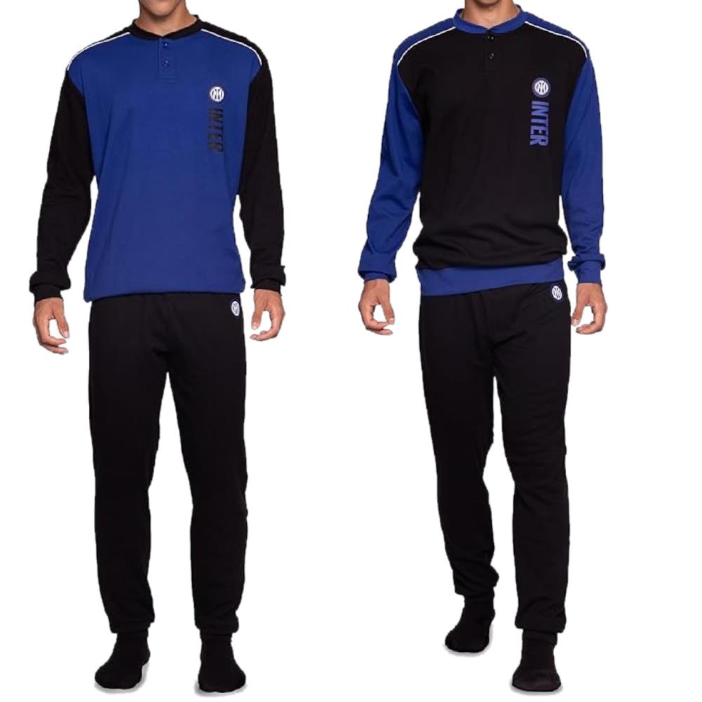 Pigiama Inter Cotone Interlock Homewear Fc Internazionale | Personalizzabile – PS 46672-BS
