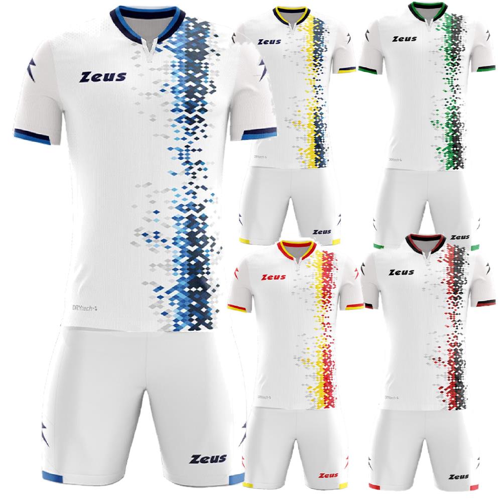 Completo Calcio Personalizzabile Kit KRYSTAL – Maglia e Pantaloncino – Nome e Numero PS 12801