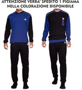 Pigiama Inter Cotone Interlock Homewear Fc Internazionale | Personalizzabile – PS 46672-BS