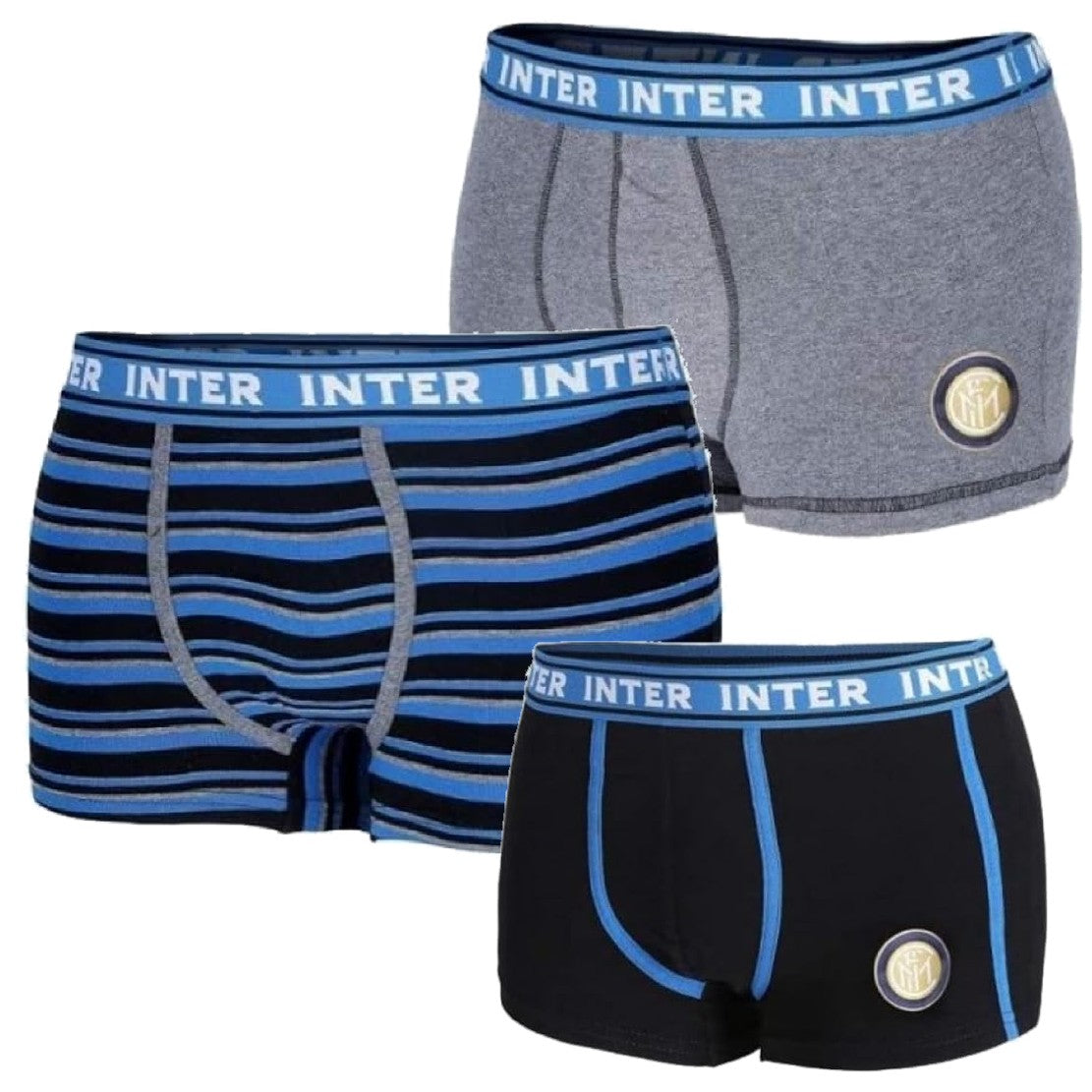 Boxer Uomo FC Inter Originale – Idea Regalo Prodotto Ufficiale FC Internazionale PS 14959