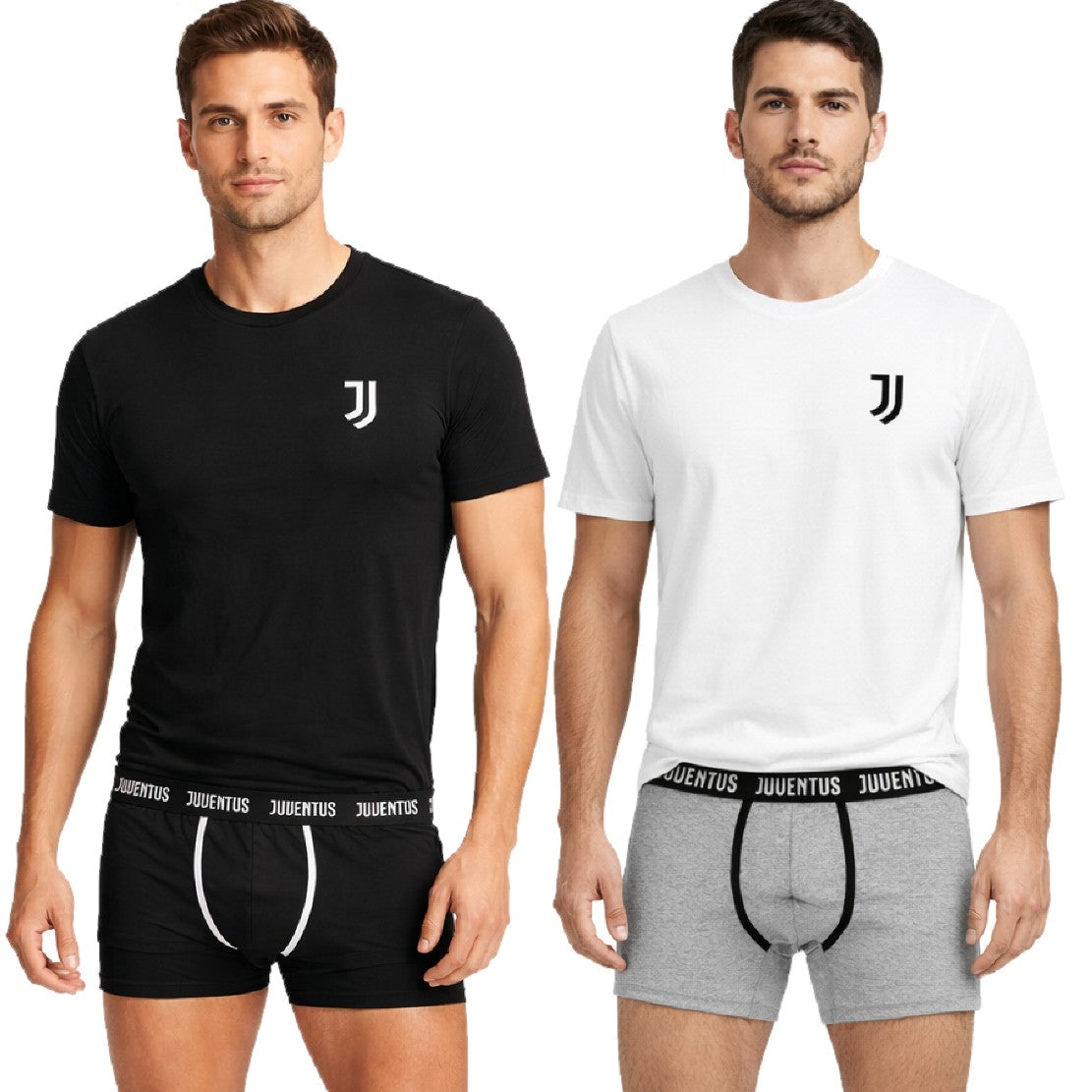 Set Intimo Juve Corto Cotone & Elastan – Maglia + Boxer Ufficiale Juventus FC  – PS 10308