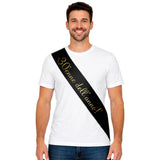 Fascia Compleanno Nera Personalizzata “18/20/30...Enne dell’Anno” – Gadget Party – PS 11447-001