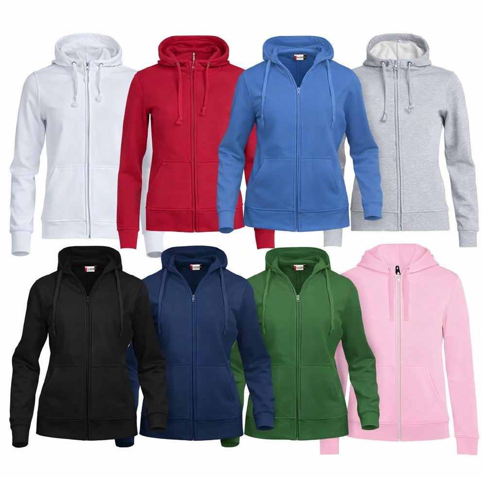 Basic Hoody Donna – Felpa con Cappuccio Full Zip Personalizzabile PS 02203 - PRS