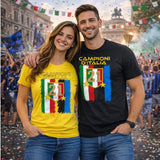 T-Shirt Calcio Inter Campioni d’Italia 2025/26 – 21 Scudetti 2 Stelle – PS 27431-INT-06