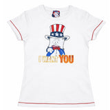 T-Shirt Bambino Hello Spank “I Want You” – Maglietta Maniche Corte Per Bambini PS 11508