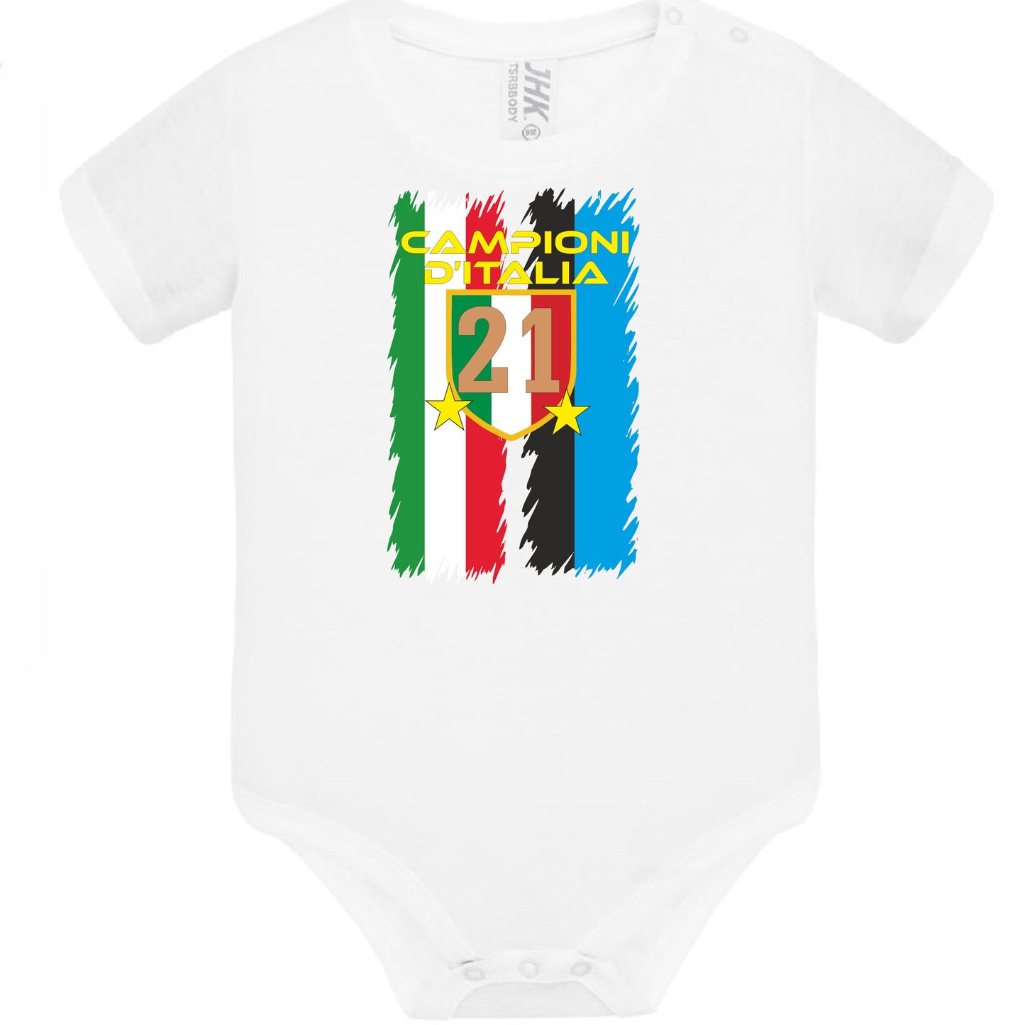 Body Neonato Inter Campioni d’Italia 2025/2026 – 21 Scudetti – PS 28180-INT-01