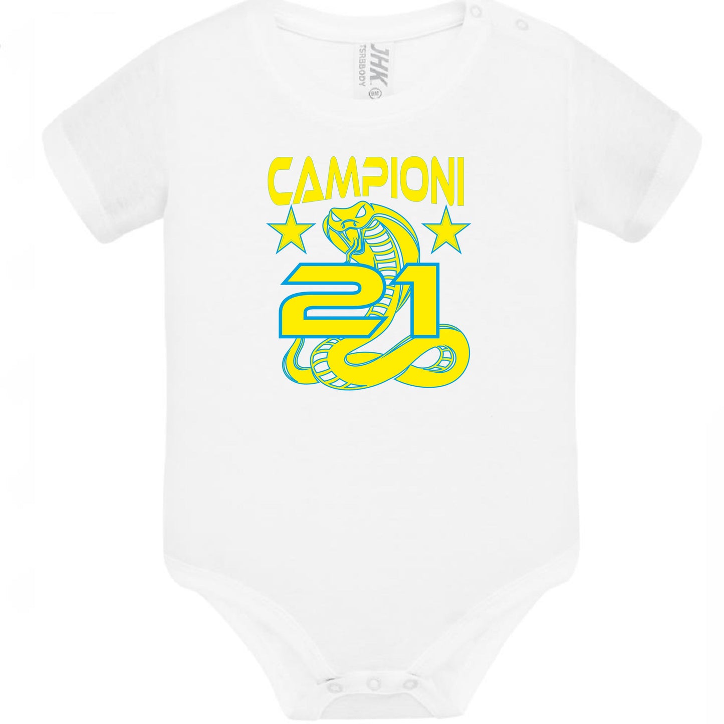 Body Neonato Inter Campioni d’Italia 2025/2026 – 21 Scudetti – PS 28180-INT-01