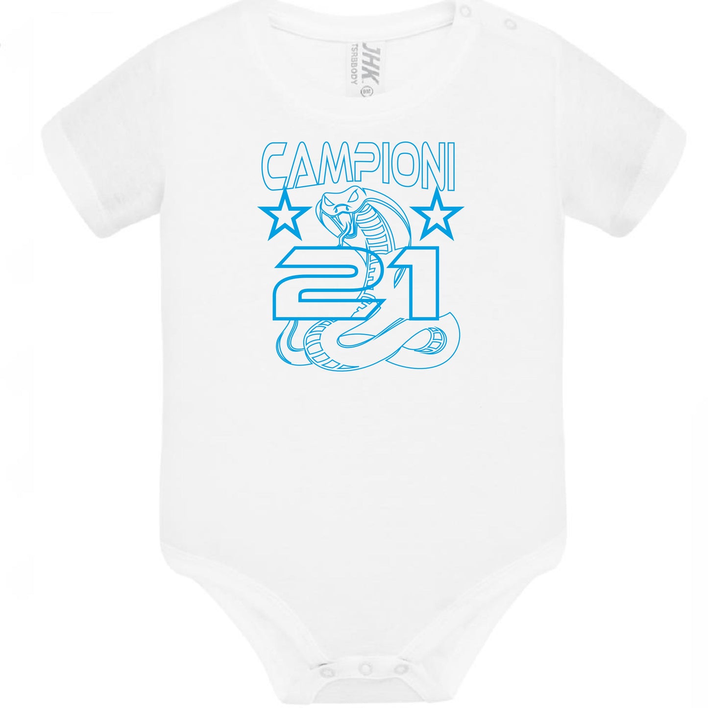 Body Neonato Inter Campioni d’Italia 2025/2026 – 21 Scudetti – PS 28180-INT-01