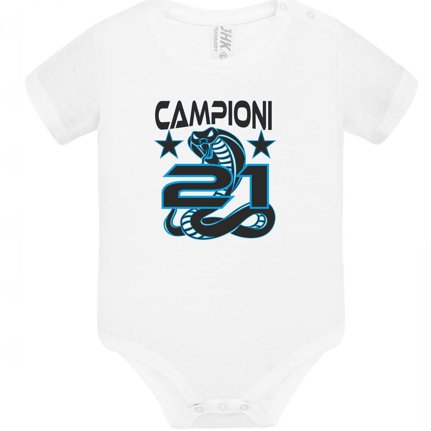 Body Neonato Inter Campioni d’Italia 2025/2026 – 21 Scudetti – PS 28180-INT-01