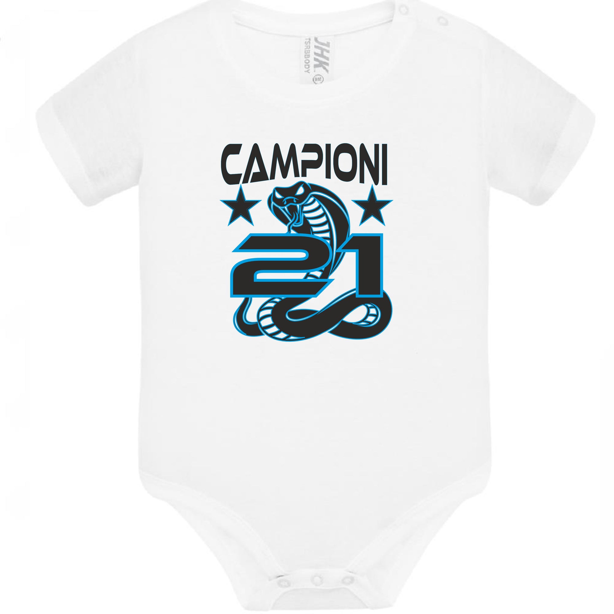 Body Neonato Inter Campioni d’Italia 2025/2026 – 21 Scudetti – PS 28180-INT-01