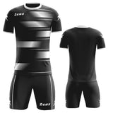 Completo Calcio Zeus Kit Kosmo – Maglia e Pantaloncino – Personalizzabile con Loghi, Nome e Numero PS 17300