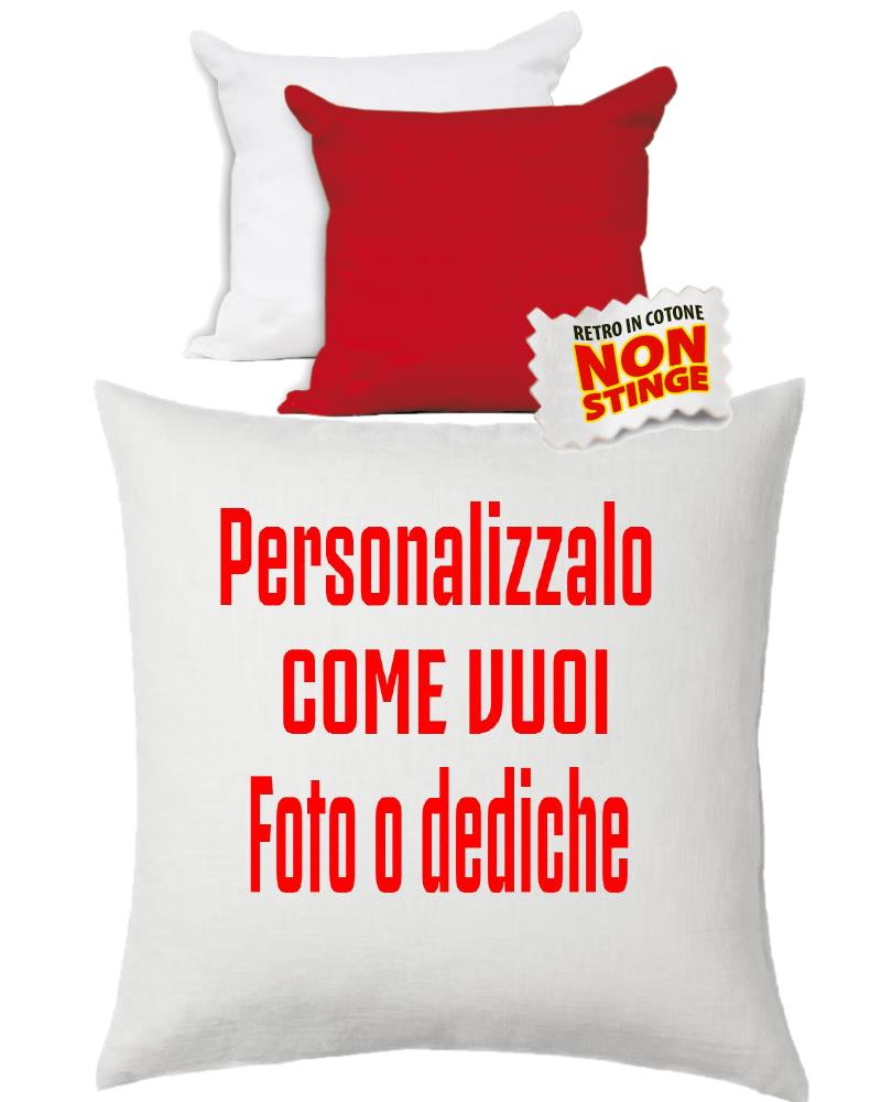 Cuscino Personalizzabile Con Foto o Frasi 40x40 cm PS 10746