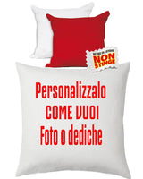 Cuscino Personalizzabile Con Foto o Frasi 40x40 cm PS 10746