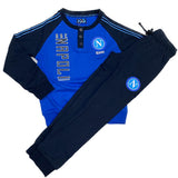 Pigiama SSC Napoli Ufficiale Caldo Cotone Interlock Ragazzo / Uomo – PS 41416