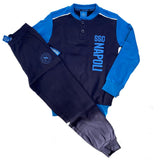 Pigiama SSC Napoli Calcio Cotone Interlock Personalizzabile – PS 46669 -BS