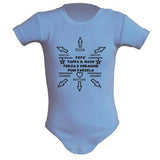Body Neonato “Papà Tappa Il Naso Forza e Coraggio Puoi Farcela” Idea Regalo Festa del Papà PS 28180-0002