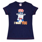 T-Shirt Bambino Hello Spank “I Want You” – Maglietta Maniche Corte Per Bambini PS 11508