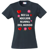 T-Shirt Donna “Sei la Migliore ... del Mondo” – Idea Regalo per Mamma, Zia, Nonna o Amica – PS 28870-001 PRS