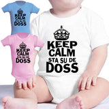 Body Neonato “Keep Calm Sta Su De Doss” 100% Cotone Idea Regalo Prima Infanzia PS 28180-0006