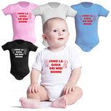 Body Neonato “Sono La Gioia Dei Miei Nonni” 100% Cotone Idea Regalo PS 28180-0008