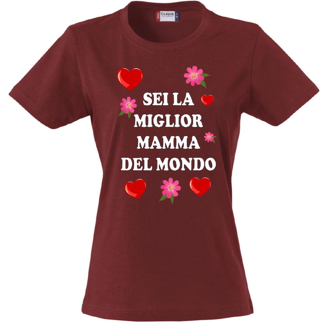 T-Shirt Donna “Sei la Migliore ... del Mondo” – Idea Regalo per Mamma, Zia, Nonna o Amica – PS 28870-001 PRS