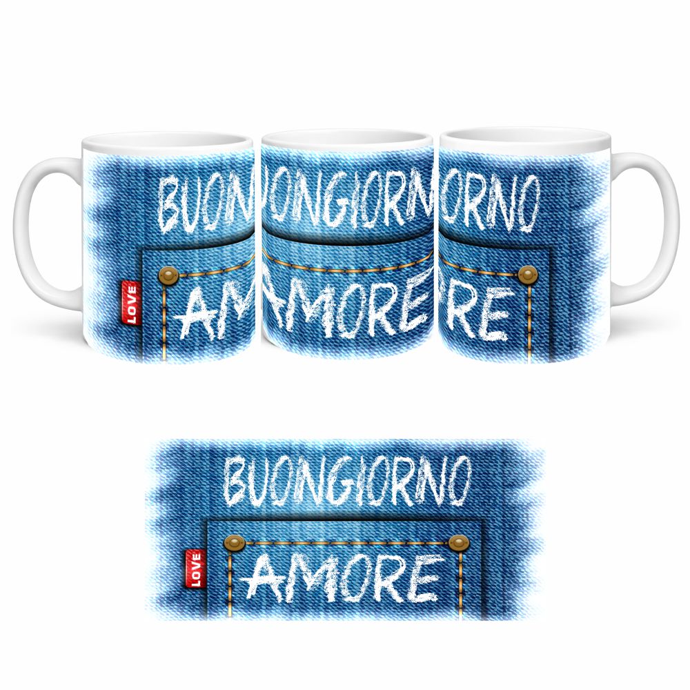 Tazza Regalo effetto jeans – San Valentino – PS 09370-2008
