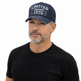 Cappellino Baseball “Destroyed” Personalizzato con Anno di Nascita Ricamato  – PS 41364-003