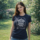 T-Shirt Donna “Le Amicizie Sono Come…” – Maglietta Divertente – PS 28870-012
