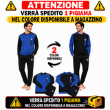 Pigiama Lungo Inter Cotone Interlock Homewear Fc Internazionale | Personalizzabile – PS 46672-BS