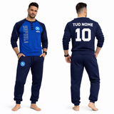 Pigiama SSC Napoli Ufficiale Caldo Cotone Interlock Ragazzo / Uomo – PS 41416