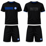 Pigiama Inter – Pigiami Corti FC Internazionale Prodotto Ufficiale Personalizzabile  – PS 46696